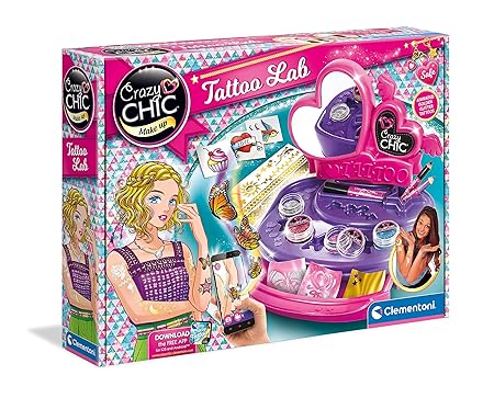 Clementoni Crazy Chic Tattoo Lab 15316 - Colorland Toys