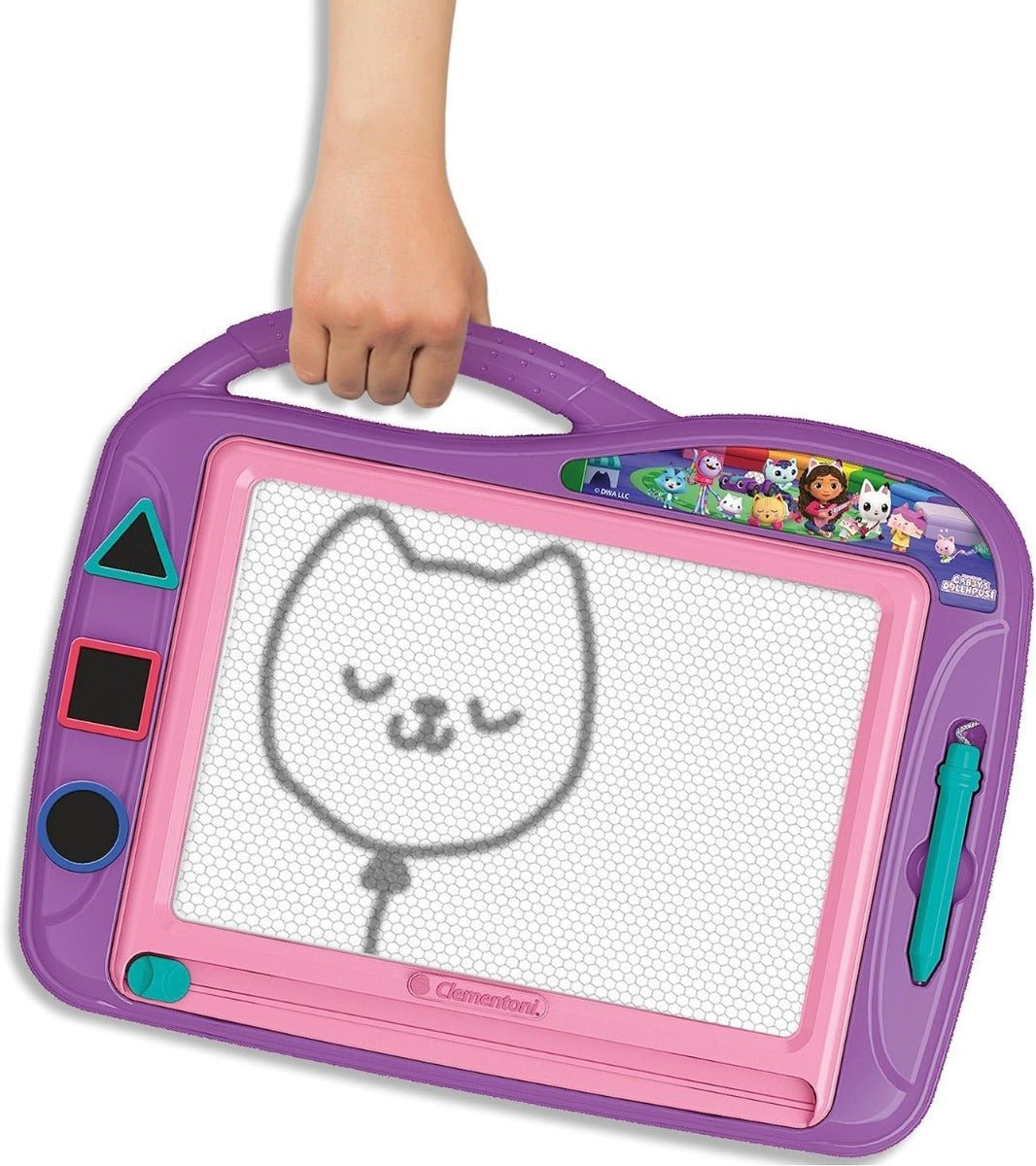 Clementoni Gabby's Dollhouse Magnetic Drawing Board 18787 - Colorland Toys