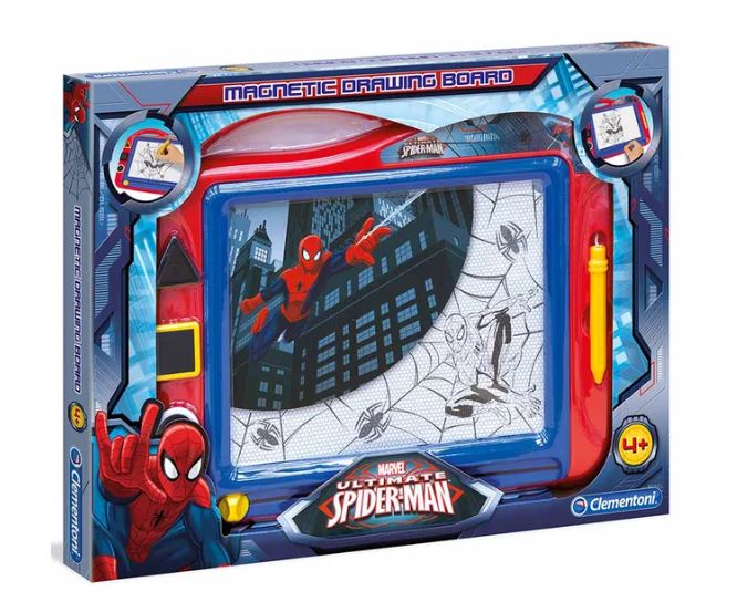Clementoni Marvel Spider - Man Magnetic Drawing Board 15109 - Colorland Toys