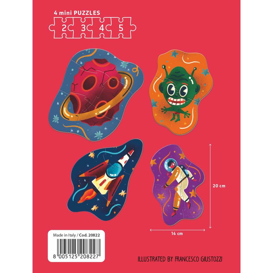 Clementoni Play for Future Over the Moon My First Puzzles 20822 - Colorland Toys