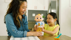 Cocomelon Deluxe Interactive JJ Doll Plush CMW0058 - Colorland Toys