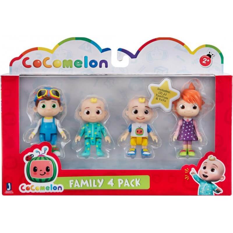 Cocomelon Family Set Figure 4 - pack CMW0169 - Colorland Toys