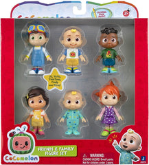 Cocomelon Family Set Figure 6 - pack CMW0170 - Colorland Toys