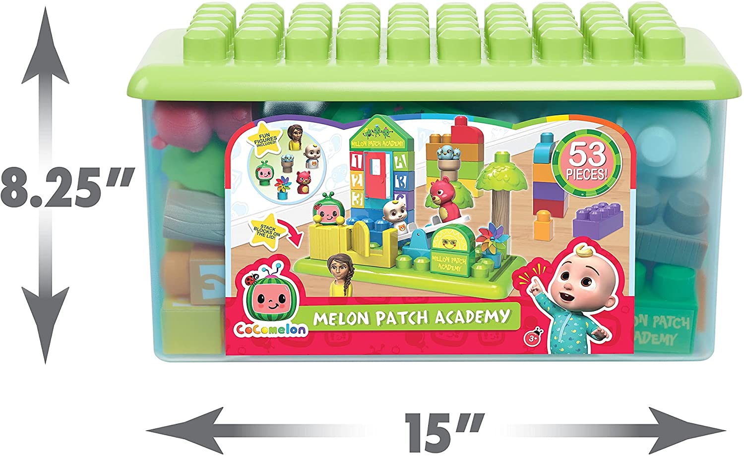 Cocomelon Melon Patch Academy 53pcs - Colorland Toys