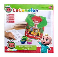 Cocomelon Paint Set with Tabard TP100730 - Colorland Toys