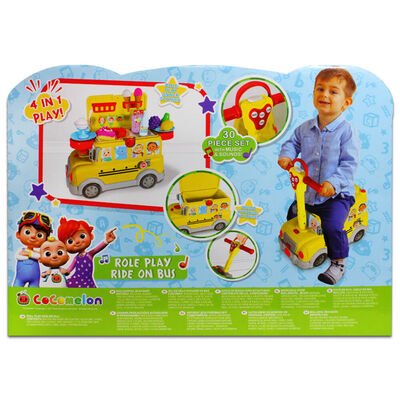 Cocomelon Role Play Ride On Bus - Colorland Toys