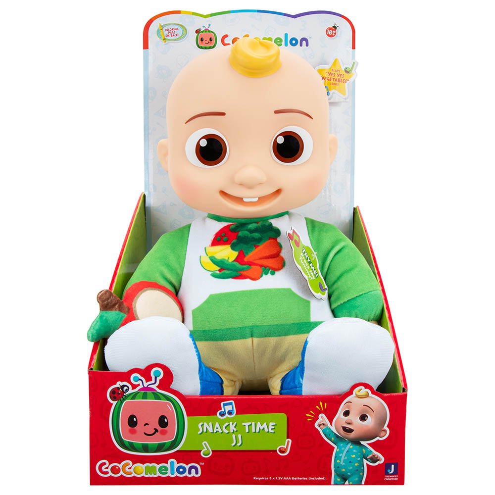 Cocomelon Roto Plush Musical Snack Time JJ CMW0180 - Colorland Toys