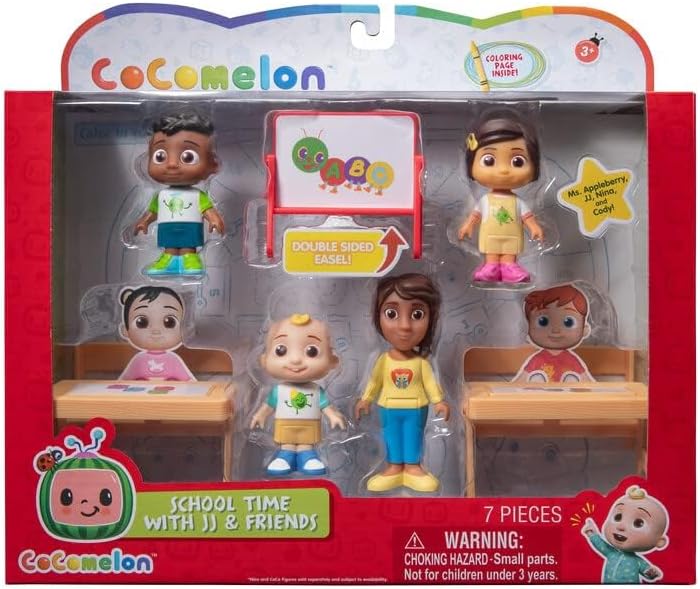 Cocomelon School Time With JJ And Friends - Colorland Toys