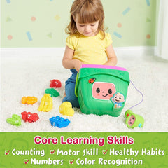 Cocomelon Veggie Fun Learning Basket 96199 - Colorland Toys