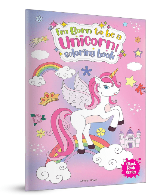 Collection of Colouring Book Unicorn 61220 - Colorland Toys