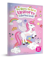 Collection of Colouring Book Unicorn 61220 - Colorland Toys