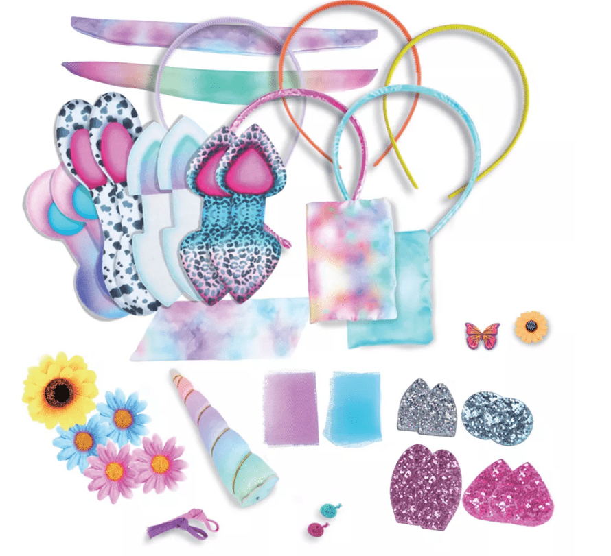 Compound Kings Diy Tie - dye Cutie Hairwear Beauty Playset 111683 - Colorland Toys