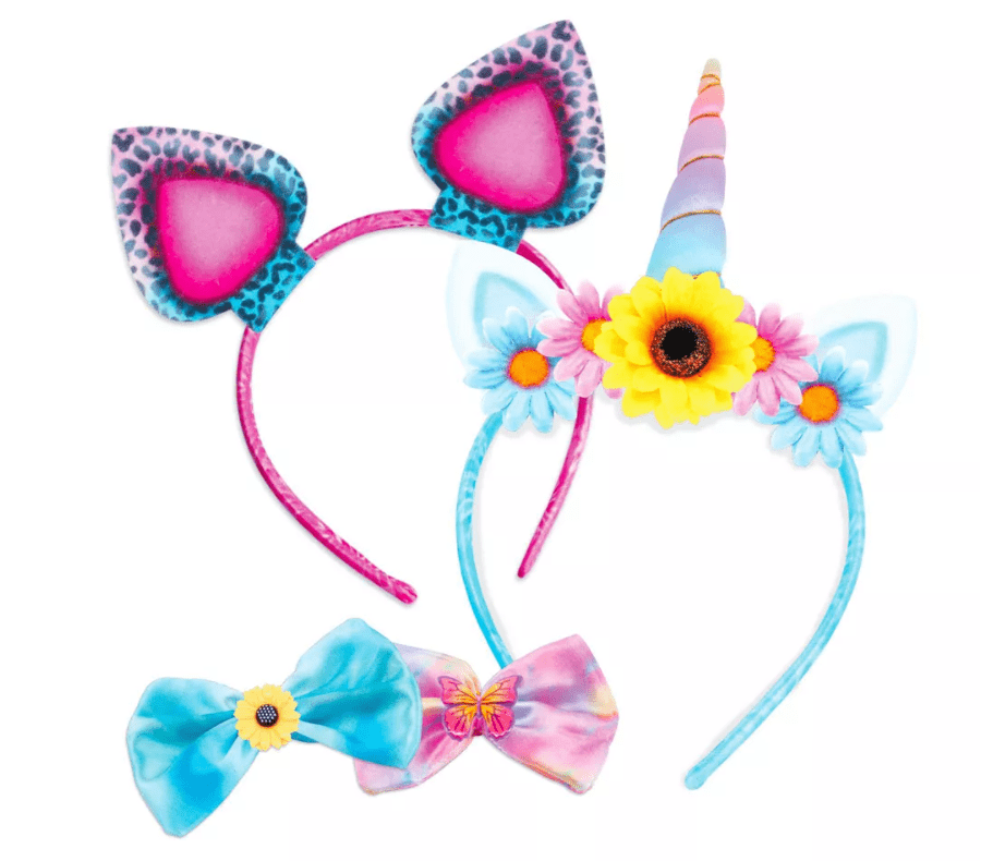 Compound Kings Diy Tie - dye Cutie Hairwear Beauty Playset 111683 - Colorland Toys