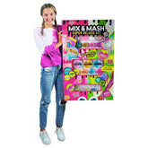 Compound Kings Mix & Mash Mega Deluxe Kit – Sensory Slime Set with Glitter, Foam Beads & 3D Glasses - Colorland Toys