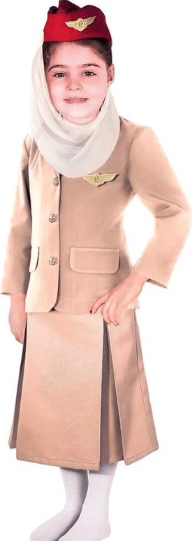 Costume Air Hostess 458 12 - 13 - Colorland Toys