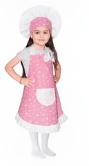 Costume Chef Girl 428 6 - 7 - Colorland Toys