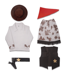 Costume Cowgirl 435 2 - 3 - Colorland Toys