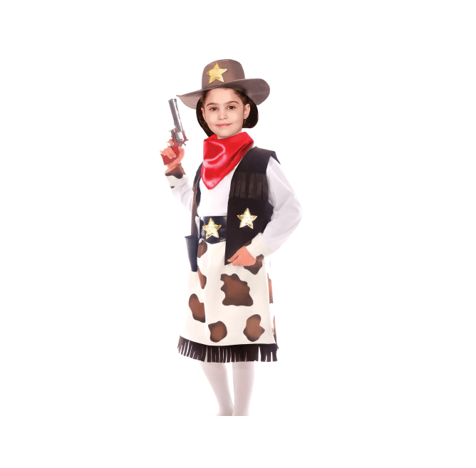 Costume Cowgirl 435 4 - 5 - Colorland Toys