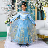 Costume Golden Princess Cinderella Prestige Dress Up S 5 - 6 - Colorland Toys