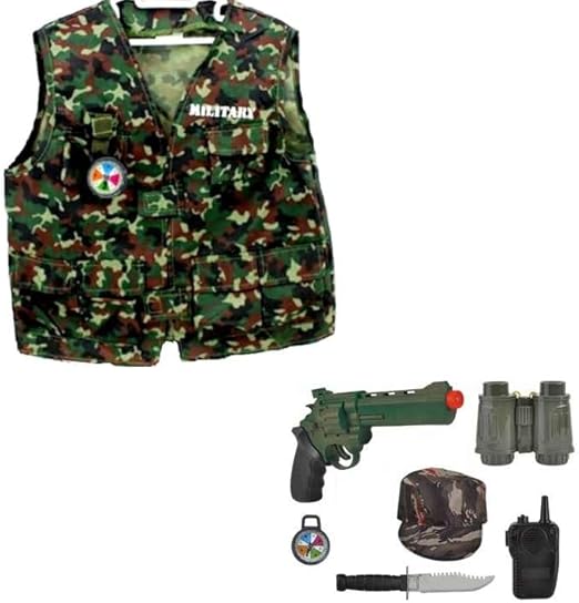 Costume Military Blue 443 2 - 3 - Colorland Toys