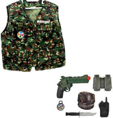 Costume Military Blue 443 2 - 3 - Colorland Toys