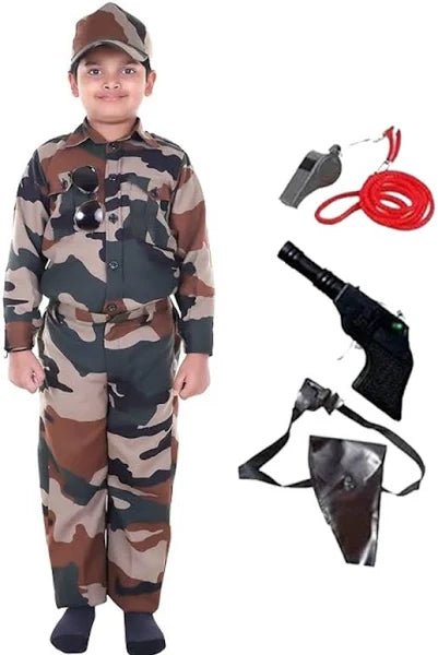 Costume Military Girl 461 4 - 5 - Colorland Toys