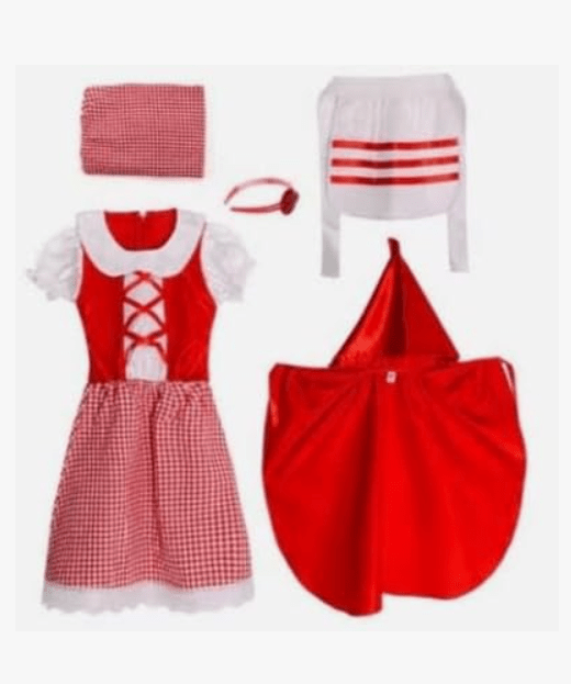 Costume Red Riding Hood 289 6 - 7 - Colorland Toys