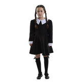 Costume Wednesday Addams Haunted Child Medium 84614-M - Colorland Toys