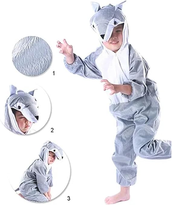 Costume Wolf Silver 87 2 - 3 - Colorland Toys