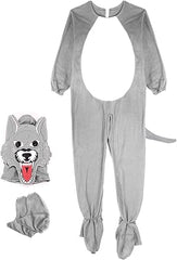 Costume Wolf Silver 87 6 - 7 - Colorland Toys