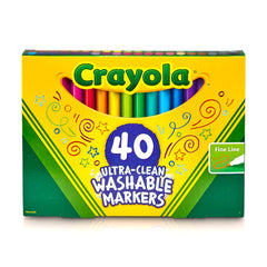 Crayola Ultra Clean Fine Line Washable Markers 58-7861 - Colorland Toys