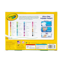 Crayola Ultra Clean Fine Line Washable Markers 58-7861 - Colorland Toys