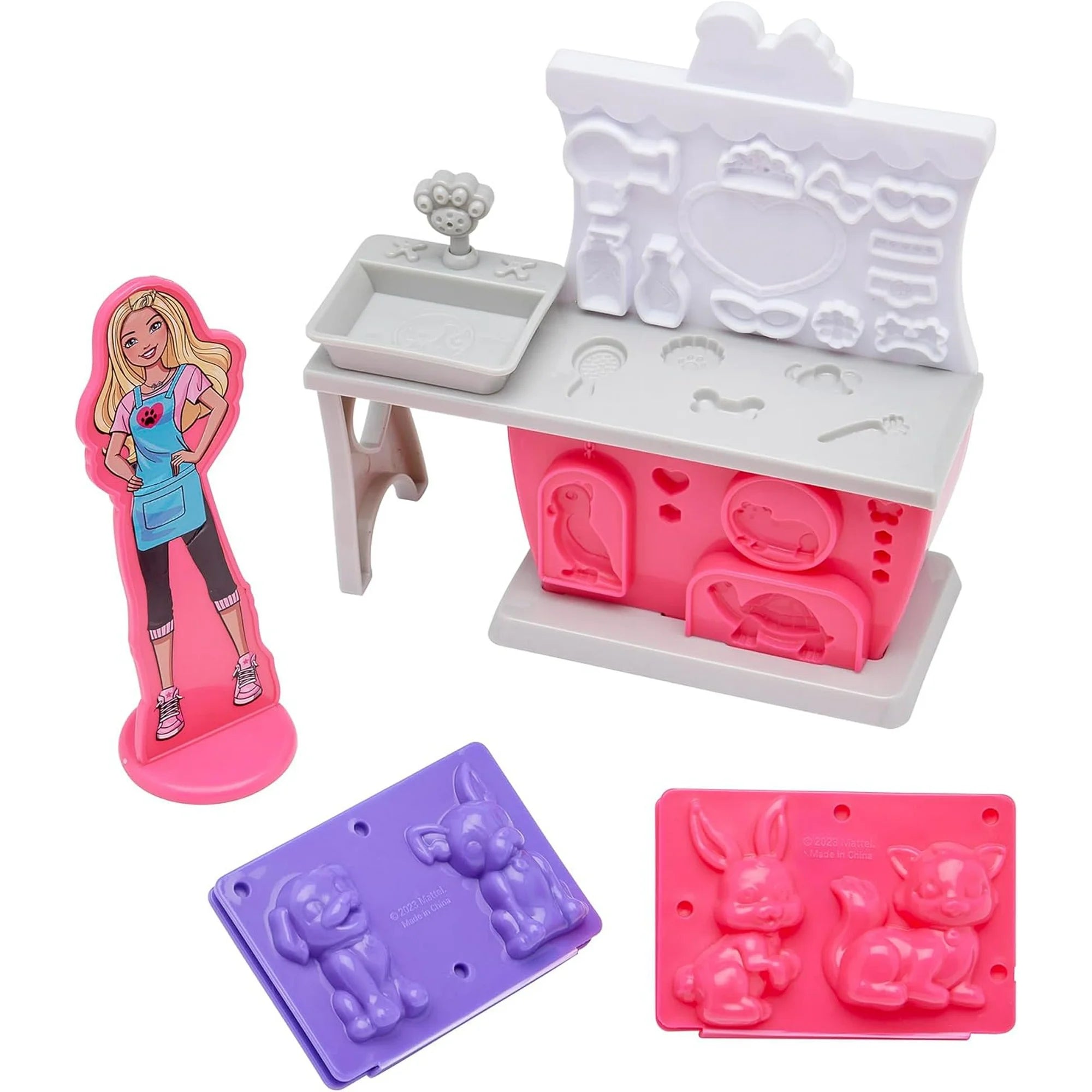 Cra - Z - Art Barbie Softee Dough Pet Shop - Colorland Toys