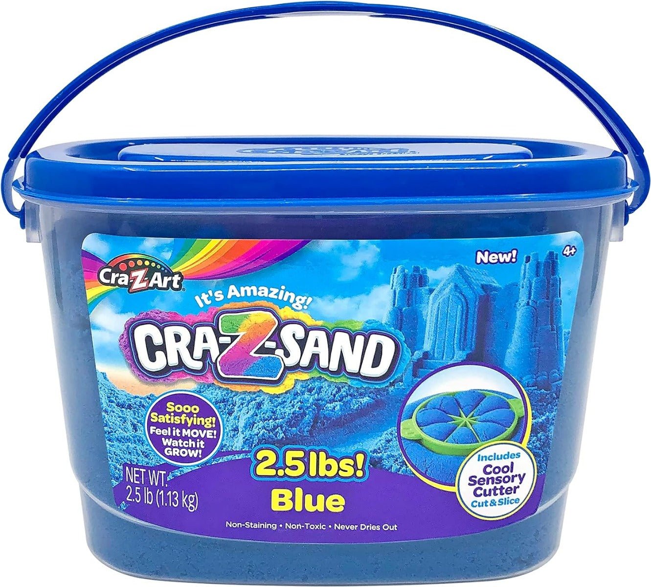 Cra - Z - Sand Blue Blast 2.5lbs CA - 19664 - Colorland Toys