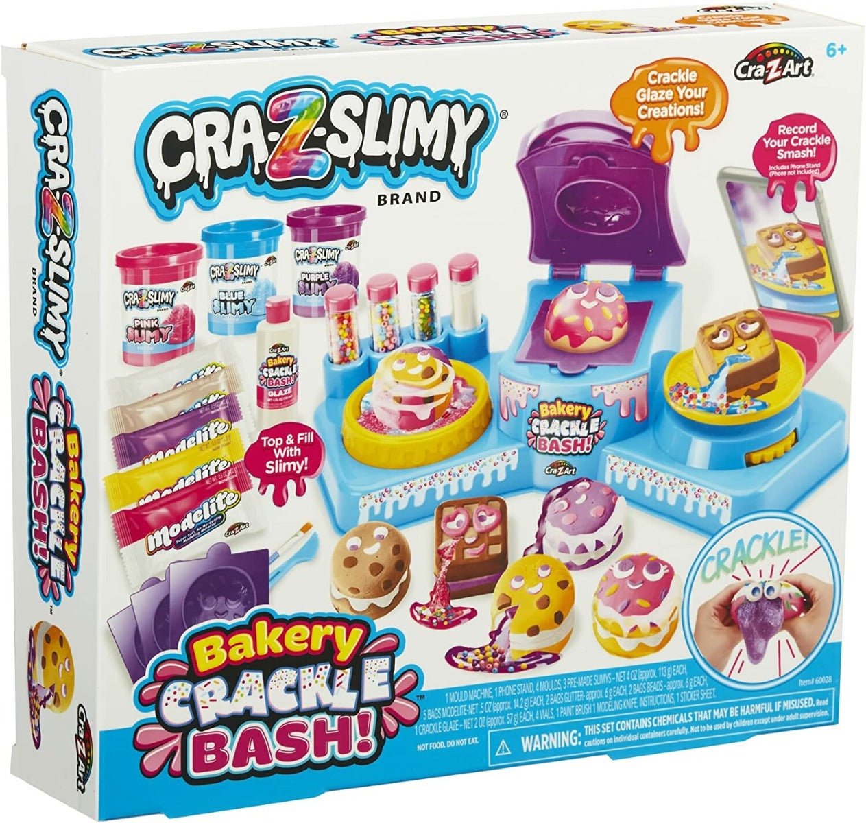 Cra - Z - Slimy Bakery Crackle Bash CA - 60028 - Colorland Toys