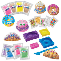 CRA-Z-Slimy Dessert Slime Kit — DIY Pastry Slime Set with Molds, Confetti & Sprinkles - Colorland Toys