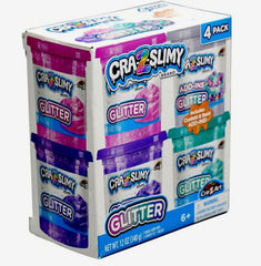 Cra - Z - Slimy Glitter 4pk CA - 60021 - Colorland Toys