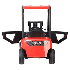Crane Forklift Red 1B2M DLS08 - Colorland Toys