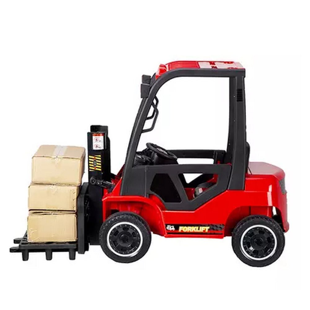 Crane Forklift Red 1B2M DLS08 - Colorland Toys