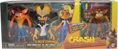 Crash Bandicoot Action Figures Pack of 4 21525 - Colorland Toys