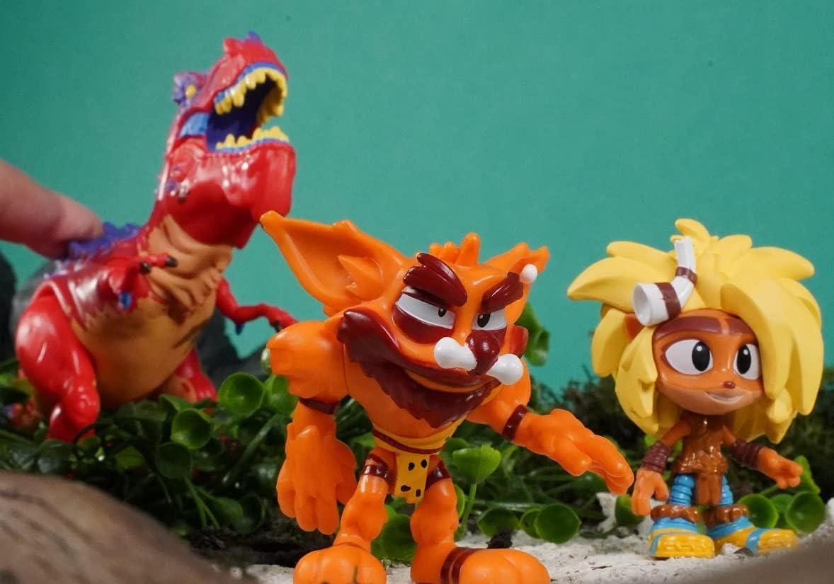 Crash Bandicoot Dino Dash Diorama 21524 - Colorland Toys