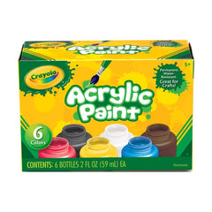 Crayola Acrylic Paint Set 2oz 6ct CY20 - 1997 - Colorland Toys