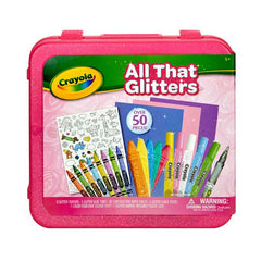 Crayola All That Glitters Art Case 04 - 6887 - Colorland Toys