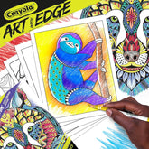 Crayola Art With Edge Animal Ink Doodle Activity Book CY04 - 0593 - Colorland Toys