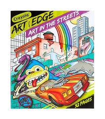 Crayola Art with Edge Coloring Book Art in The Streets CY04 - 0591 - Colorland Toys
