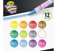 Crayola Bold & Bright Twistable Colored Pencils 12 count - Colorland Toys