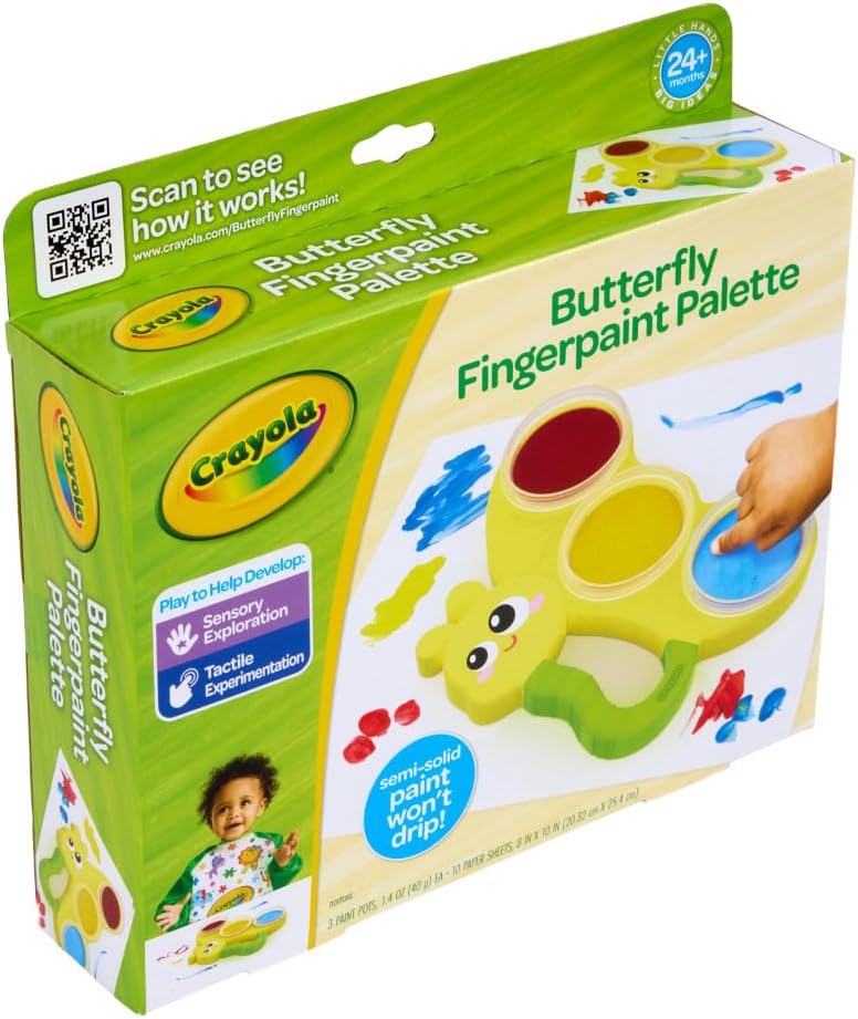 Crayola Butterfly Fingerpaint Palette CY81-1551 - Colorland Toys