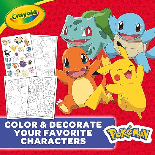 Crayola Color & Activity - Pokemon CY04 - 2746G - Colorland Toys