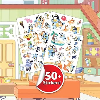 Crayola Color & Sticker - Bluey - Colorland Toys