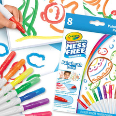 Crayola Color Wonder 8ct Paintbrush Pens CY75-2858 - Colorland Toys